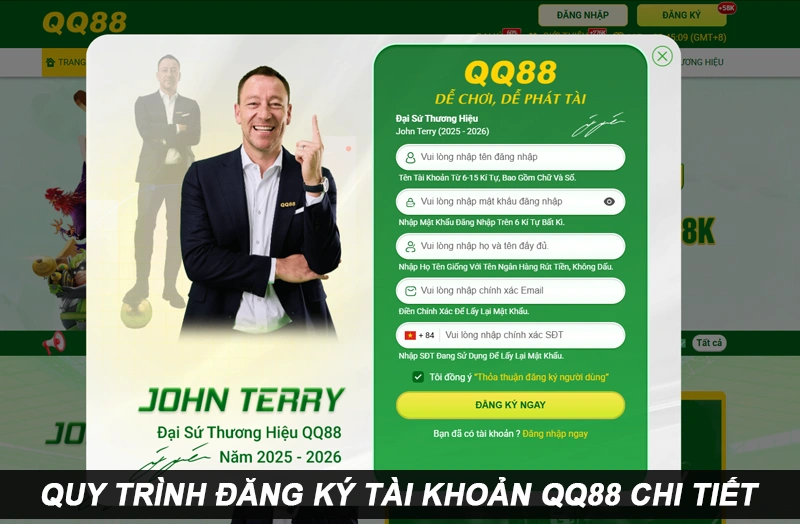 Quy Trình Đăng Ký Tài Khoản Chi Tiết